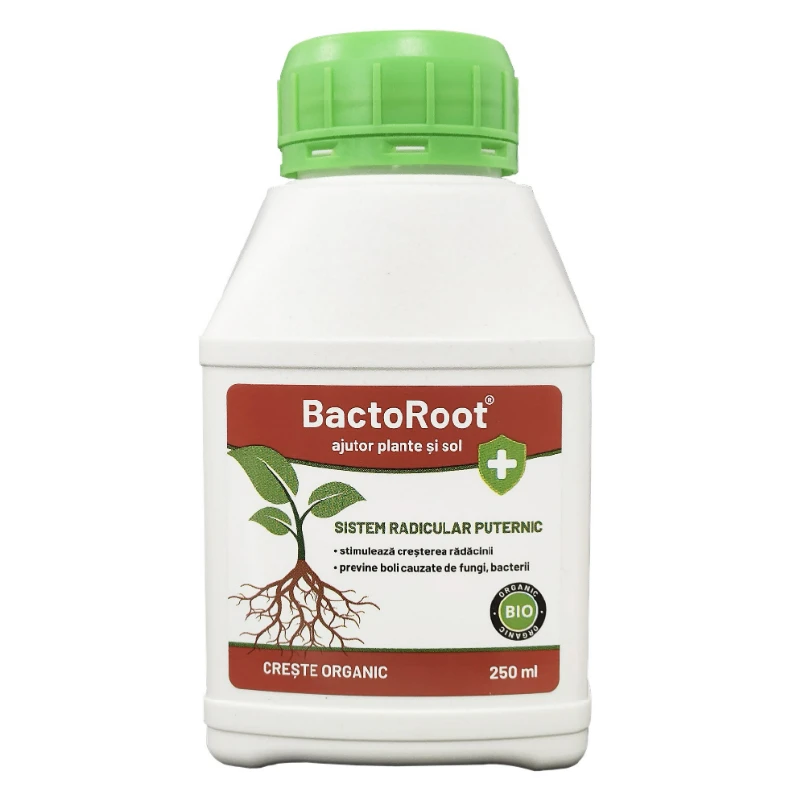 Stimulator inradacinare BACTOROOT - 250 ml, tratament seminte, ecologic, BTU EUR