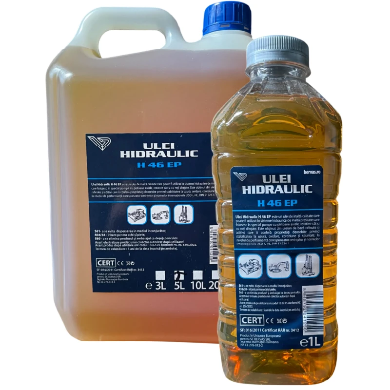 Ulei Hidraulic H46, Bervas, 5 Litri
