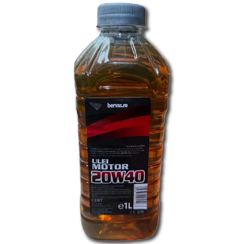 Ulei motor 20W-40, Bervas - 1 Litru