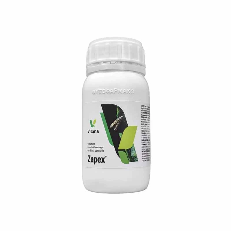 Tratament insecticid ZAPEX - 250ml, Ecologic, Tuta Absoluta, Musculita Alba, BIO